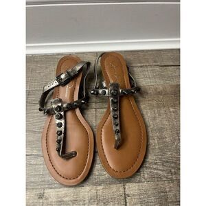 Jessica Simpson studded rhinestone sandals size 6.5